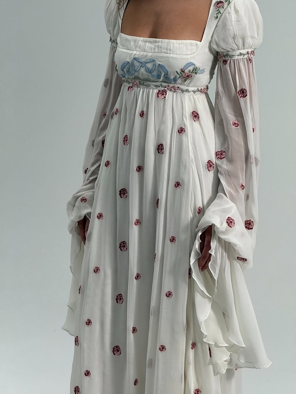 $689 Julianne For Love and Lemons Maxi Dress Size small NWT - Picture 6 of 16